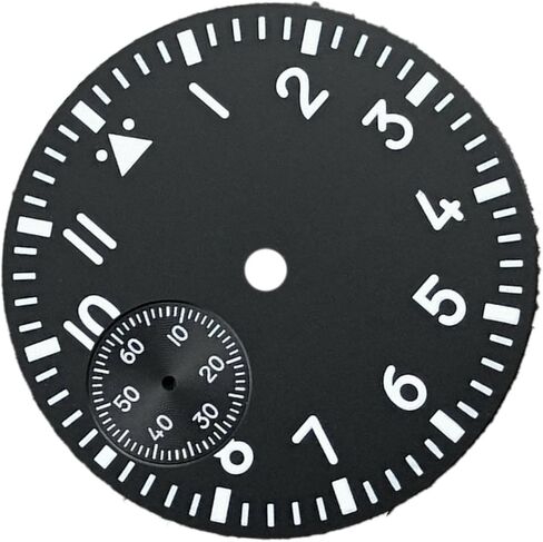 ZEZEFUFU 1.46in ساعة الطلب الأخضر مضيئة لوحة استبدال لحركة ETA 6497 ST3600 in Kuwait