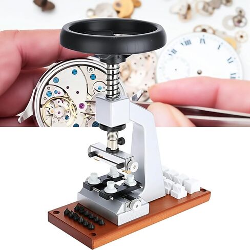 فتاحة علبة الساعة لصانعي الساعات، فتاحة علبة الساعة 5700 مع قاعدة معدنية أداة إصلاح صانع الساعات لصناعة الساعات وإصلاحها in Kuwait