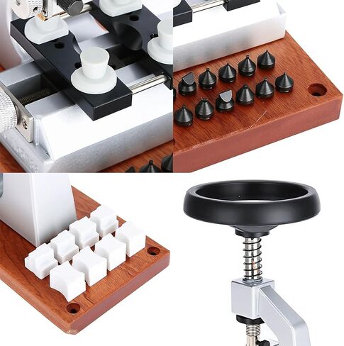 فتاحة علبة الساعة لصانعي الساعات، فتاحة علبة الساعة 5700 مع قاعدة معدنية أداة إصلاح صانع الساعات لصناعة الساعات وإصلاحها in Kuwait