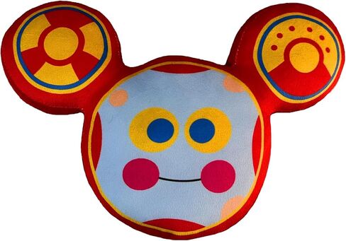 Decorative Mouse Character Plush Pillow Toys, Pink and Blue, Round Face Design with Ears (12inch/30cm) in Saudi Arabia