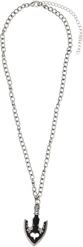 Bioworld JoJo's Bizarre Adventure Anime Keicho's Stand Arrow Replica Design Necklace With Adjustable Chain and Lobster Clasp in Saudi Arabia