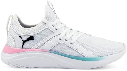 PUMA Kids Girls Softride Sophia Lace Up Sneakers Shoes Casual - White in Saudi Arabia