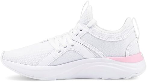 PUMA Kids Girls Softride Sophia Lace Up Sneakers Shoes Casual - White in Saudi Arabia