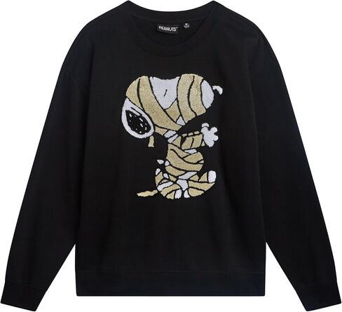 Peanuts Women's Sweatshirt - Snoopy and Friends Pullover Fleece Graphic Crewneck Sweatshirts for Women (Sizes: S-XL) in Saudi Arabia