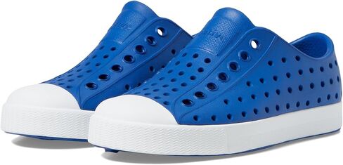 Native Shoes Kids Jefferson Sugarlite Ombre (طفل كبير) - الجزء العلوي من EVA مثقوب - مقدمة دائرية - طراز سهل الارتداء رمادي جرافيتي/أخضر جندب/جرافيتي جراسهوبر أومبير 13 Little Kid M in Saudi Arabia