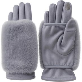 Touchscreen Winter Gloves for Women: Thermal Warm Windproof Gloves for Driving, Commuting & Outdoor Cold Weather in Saudi Arabia