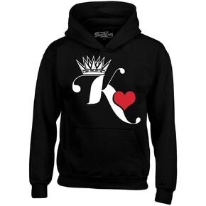 shop4ever King of Hearts Hoodie Sweatshirts in Saudi Arabia
