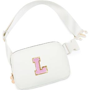 هدايا عيد ميلاد للفتيات 4 5 6 7 8 9 10 11 12 13 عامًا، هدايا للمراهقين والأطفال ابنة أختها، حقيبة كروس بسحاب في اتجاهين، حقيبة حزام فاني، حقيبة حزام لطيفة - كريم، A in Kuwait