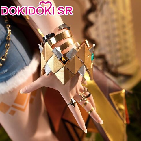 KIRA KIRA Genshin Xilonen Cosplay Costume Doki-SR Game Genshin Natlan Xilonen Cosplay Halloween Costume in Saudi Arabia