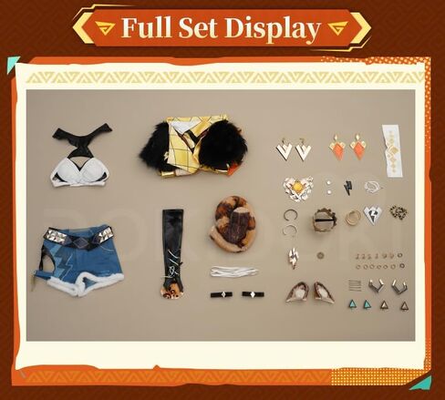 KIRA KIRA Genshin Xilonen Cosplay Costume Doki-SR Game Genshin Natlan Xilonen Cosplay Halloween Costume in Saudi Arabia