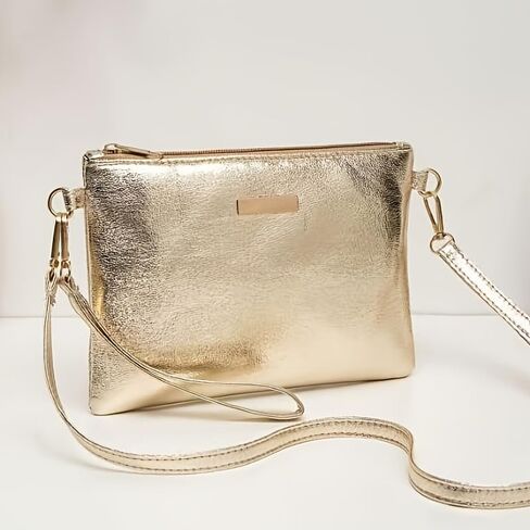Women'S Shoulder Bag Lightweight & Spacious with Zipper Closure, Durable Polyester in Saudi Arabia