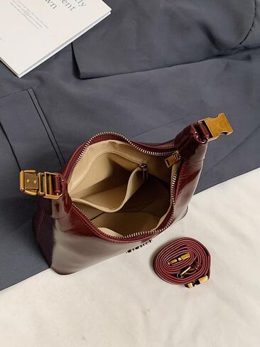 Floerns Women's Y2k Leather Handbag Top Handle Small Clutch Purse Crossbody Bag in Saudi Arabia