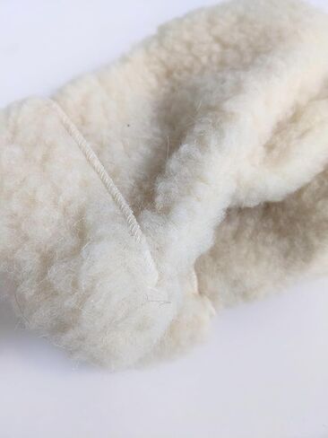 Frost 100% Wool Winter Mittens, All Natural, Made in Poland in Saudi Arabia