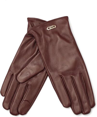 Michael Kors Women's Mini Empire Classic Leather Glove, Stylish Glove Set for All Weather in Saudi Arabia
