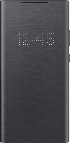 Samsung Galaxy Note20 Ultra 5G Case ، LED Flip Wallet Cover - Brown (الإصدار الأمريكي) (EF -NN985Paegus) in Saudi Arabia