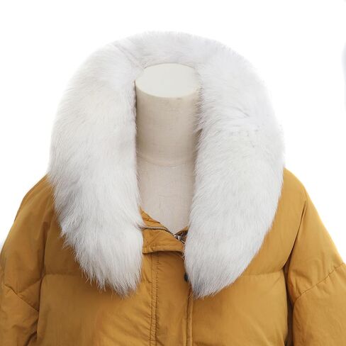 Fox fur warm scarf for women's winter cold prevention scarf in Saudi Arabia