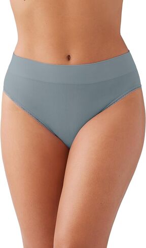 Wacoal Women's Feeling Flexible Seamless Full Coverage Hi-Cut Brief Panty, 871332 in Saudi Arabia