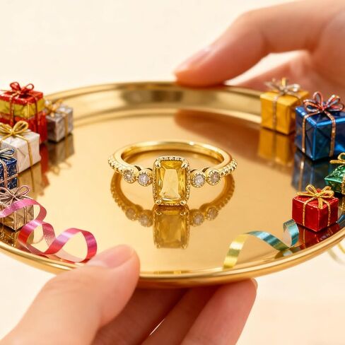 1pc Square Geometric Zirconia Inlaid Shiny Rings for Women Exquisite Light Luxury Rings Ladies Fine Jewelry Daily Life Dating Decor For Prom Party in Saudi Arabia