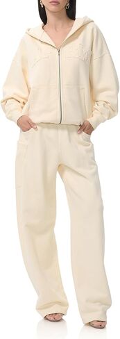 AFRM Womens Ryan Oversized Barrel Leg Jogger Sweatpants with Pockets in Saudi Arabia