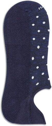 MARCOLIANI Mens Dress Socks - Invisible Sneaker Microcushion Pima Cotton Solid Color Milano in Saudi Arabia