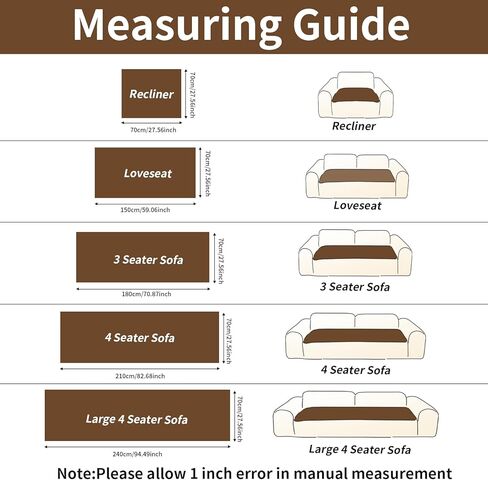 Couch Covers for Dogs Washable, Velvet Dog Couch Cover Protector, Fuzzy Plush Pet Sofa Cover for 2-3 Cushion Couch, Sofa Covers for Pets(1PC,Dark Brown,27.6"x70.9",2-3 Seater Sofa Pad Cover) in Kuwait