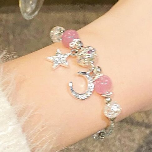 Lucky Bracelet for Women & Men, Cute Retro Synthetic Agate Beaded Jewelry, A Thoughtful Gift for Loved Ones in Saudi Arabia