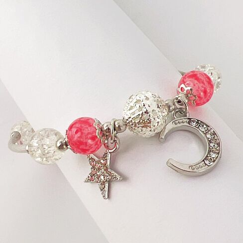 Lucky Bracelet for Women & Men, Cute Retro Synthetic Agate Beaded Jewelry, A Thoughtful Gift for Loved Ones in Saudi Arabia