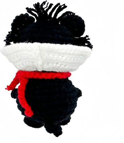 Well at Least You Don’t Have to Wear a Cone – Funny Crochet Cat Plush – Handmade Emotional Support Gift for Surgery Recovery, Vasectomy Humor, or Get Well Soon in Saudi Arabia