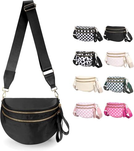 Crossbody Bags Bum Bag for Women Sling Bag Purse with Adjustable Strap in Saudi Arabia
