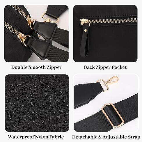 Crossbody Bags Bum Bag for Women Sling Bag Purse with Adjustable Strap in Saudi Arabia