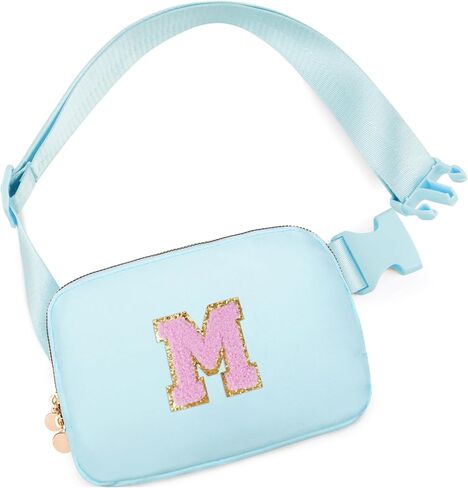 Birthday Gifts for 4 5 6 7 8 9 10 11 12 13 Year Old Girls,Gifts for Teens Kids Daughter Sister Her,Two Way Zipper Crossbody Bag Fanny Pack Belt Bag Cute Trendy Stuff - Cream,A in Saudi Arabia