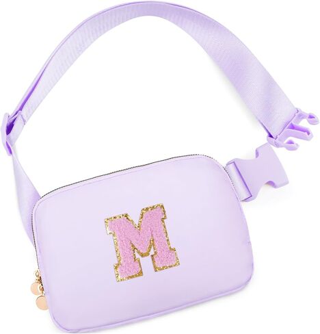 Birthday Gifts for 4 5 6 7 8 9 10 11 12 13 Year Old Girls,Gifts for Teens Kids Daughter Sister Her,Two Way Zipper Crossbody Bag Fanny Pack Belt Bag Cute Trendy Stuff - Cream,A in Saudi Arabia