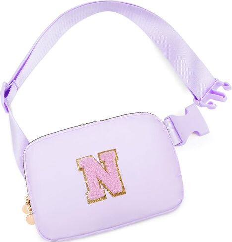 Birthday Gifts for 4 5 6 7 8 9 10 11 12 13 Year Old Girls,Gifts for Teens Kids Daughter Sister Her,Two Way Zipper Crossbody Bag Fanny Pack Belt Bag Cute Trendy Stuff - Cream,A in Saudi Arabia