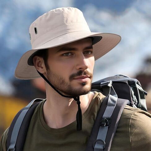 Fishing Bucket Hats, Bucket Fishing Hats for Men and Women Packable Sun Hat with Wide Brims for Travel, Fishing Use in Saudi Arabia