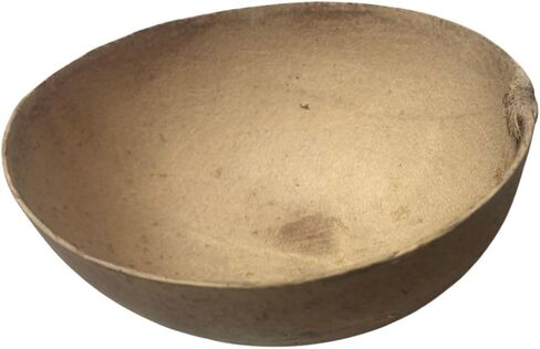 Jicara/Igba/Calabaza/وعاء خشبي ريفي مصنوع يدويًا، بني طبيعي in Kuwait