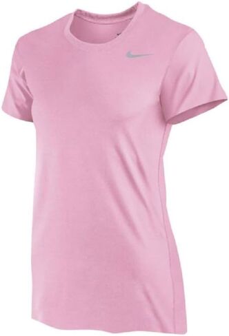 قميص نسائي بأكمام قصيرة من Nike Legend، وردي، مقاس X-Large in Kuwait