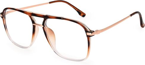 Dollger Vintage Aviator Blue Light Blocking Glasses - Classic Stylish Frames for Men Women blocked Wavelength: 415–455 nm in Saudi Arabia