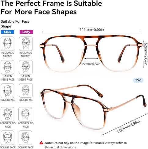 Dollger Vintage Aviator Blue Light Blocking Glasses - Classic Stylish Frames for Men Women blocked Wavelength: 415–455 nm in Saudi Arabia