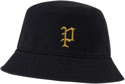 Bucket Hat for Men Women Old English P Embroidered Washed Cotton Unisex Bucket Hats in Kuwait