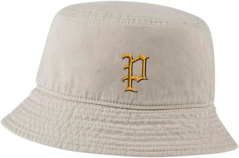 Bucket Hat for Men Women Old English P Embroidered Washed Cotton Unisex Bucket Hats in Kuwait