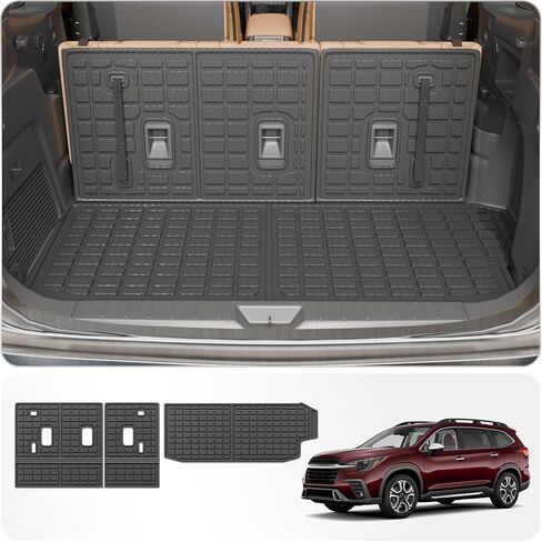 Cargo Mat Compatible with 2025 Chevrolet Equinox NO EV 2025 GMC Terrain Trunk Mat Trunk Liner Cargo Liner Back Seat Cover Protector Chevy Equinox Accessories (Backrest Mats+Trunk Mat) in Kuwait