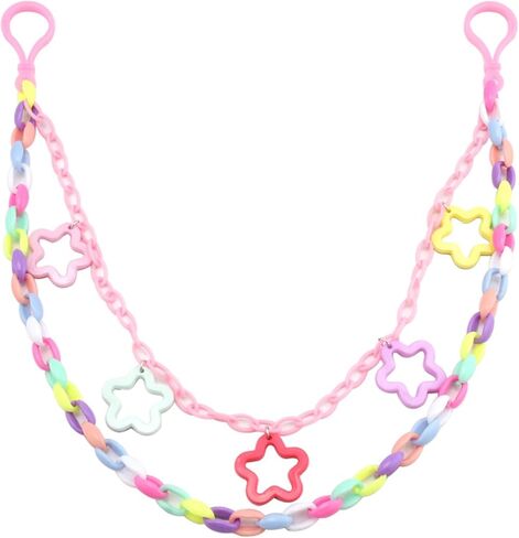 Y2K Star Pants Chain for Men Jean Chains for Women Pocket Chain for Pants Biker Hip Punk Chains Y2K Jewelry for Women Accessory Colorful Trendy Fashion for Music Festival Concert Cosplay in Saudi Arabia