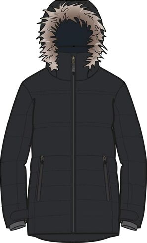 Roxy womens Quinn Puffer Jacket – 10k Waterproof, Pfas-free, Recycled Stretch Fabric in Saudi Arabia