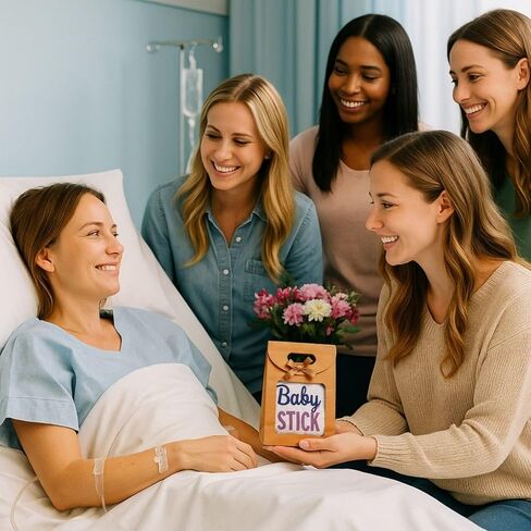 جوارب IVF للنساء مع حقيبة هدايا، لا غنى عنها في IVF، جوارب لاسترجاع البيض في يوم النقل المحظوظ in Kuwait