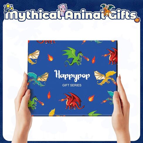 HAPPYPOP Dragon Gifts for Women, Men - Funny Dragon Socks Ideas, Animal Gifts for Adults, Teens in Saudi Arabia