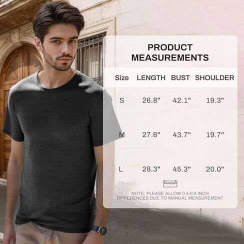 Mens Casual Sport Cloud Textured T Shirt Stretch Crew Neck Short Sleeve Active Quick Dry Athletic Running Gym Workout Tee Top in Saudi Arabia
