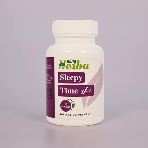 SleepyTime ZzZ - Natural Sleep Support Supplement with Melatonin, Magnesium & L-Theanine - Promotes Restful Sleep, Wake Refreshed - Non-Habit Forming - 30 Capsules in Saudi Arabia