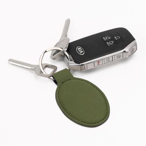 LaserGram Oval Keychain, Baseball Player 3, Personalized Engraving Included in Saudi Arabia