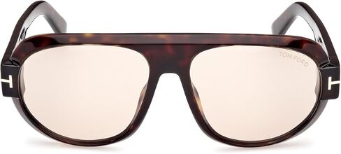 Tom Ford BLAKE-02 FT 1102 Dark Havana/Light Brown Cat. - 59/16/140 unisex Sunglasses in Saudi Arabia