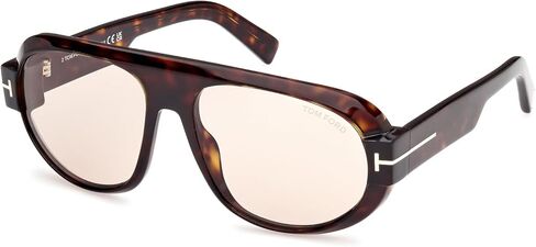 Tom Ford BLAKE-02 FT 1102 Dark Havana/Light Brown Cat. - 59/16/140 unisex Sunglasses in Saudi Arabia